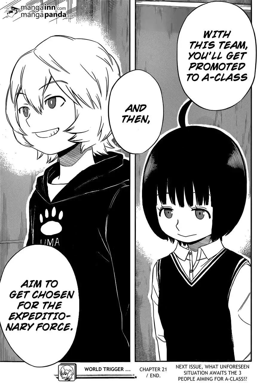 World Trigger Chapter 21 19